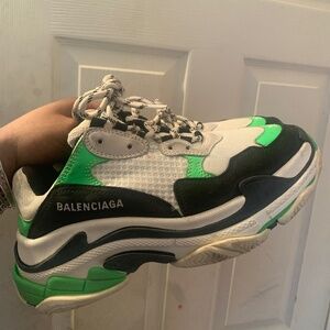 Embroidered Accent Chunky Sneakers
